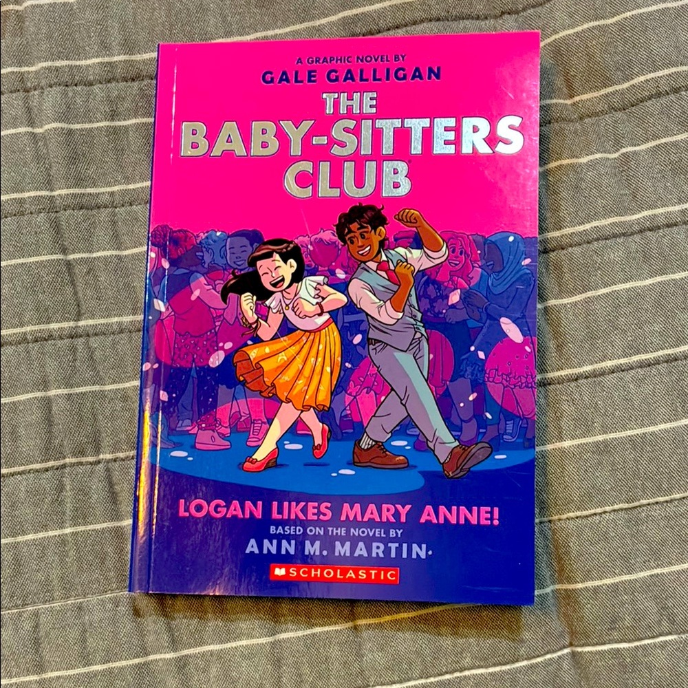 Scholastic Pink and Purple Graphic Novel